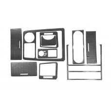 Накладки на панель Варіант 2 (2003-2007) Карбон для Kia Sorento I BL рр