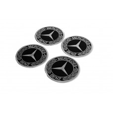 Наклейки на диски 90мм (4 шт) для Mercedes