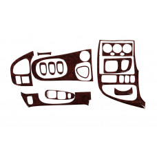 Декор на панель Темне дерево для Kia Shuma 1998-2001 рр