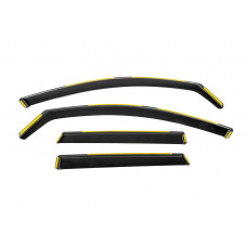 Вітровики вставні Niken Luxury (SW, 4 шт) для Ауди A6 C7 2011-2017 рр