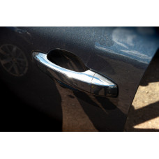 Накладки на ручки Carmos (4 шт, Нержавейка) для Renault Megane IV 2016-2025 гг