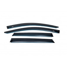 Ветровики на окна (4 шт, HIC) для Nissan Qashqai 2014-2021 гг