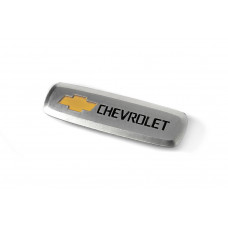 Алюминиевый шильдик для ковриков (1 шт) для Chevrolet