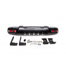 Задняя накладка S0401 (пластик) для Kia Sorento I BL 2002-2009 гг