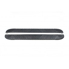 Бокові пороги Bosphore Black (2 шт., Алюміній) Довжина 283 см