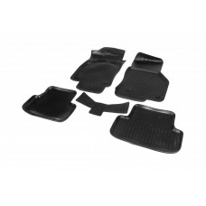 Резиновые коврики (5 шт, Niken 3D) для Volkswagen T-Roc 2017-2025 гг