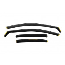 Вітровики вставні Niken Luxury (4 шт) для Toyota Camry 2018-2023 рр