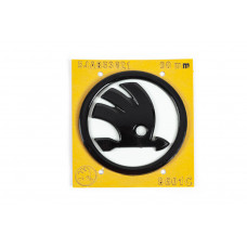 Емблема біла 5JA853621 (89 мм) для Skoda