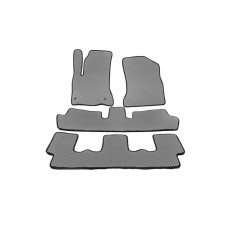 Килимки EVA (3 ряди, сірі) для Citroen C-4 Picasso 2006-2013 рр