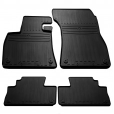 Гумові килимки (4 шт, Stingray Premium) для Ауди Q8 e-Tron/Q8 e-tron Sportback 2018-2025 рр