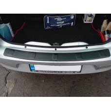 Накладка на задний бампер (SD, ABS, Esa) для Renault Logan I 2008-2013 гг