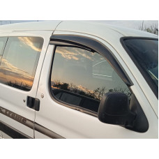 Ветровики на окна (2 шт., Sunplex Sport) для Citroen Berlingo 1996-2008 гг