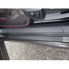 Накладки на пороги DDU (4 шт, пластик) для Volkswagen Passat B6 2006-2012 гг