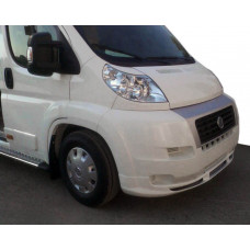 Передняя накладка 2006-2013 (узкая, под покраску) для Peugeot Boxer