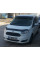 Козырек на лобовое стекло (черный глянец, 5мм) для Ford Courier 2014-2023 гг