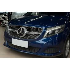 Передня решітка Diamond (2019-2023 для V-class) для Mercedes Vito/V-class W447 2014- рр