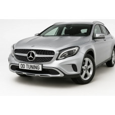 Передняя решетка радиатора Diamond Silver (2014-2016) для Mercedes GLA X156