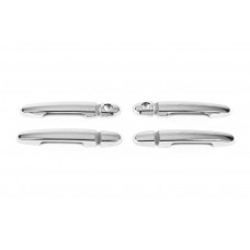 Хромированные Накладки на Ручки (4 шт., Нержавейка) для Daihatsu Materia 2006-2012 гг