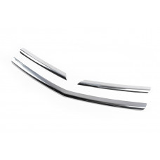 Накладки на решітку (3 шт, нерж) для Opel Antara 2006-2017 рр