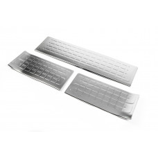 Накладки на внутренние пороги OmsaLine (нержавейка) Комплект 4 шт. для Peugeot Expert 2017- гг