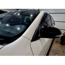 Накладки на дзеркала BMW-Style (2 шт) для Toyota Corolla 2013-2019 рр