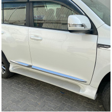 Молдинги дверей (дизайн 2018-2025) для Toyota Land Cruiser Prado 150