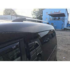 Хромированные Рейлинги Макси-база, Пластиковая ножка для Volkswagen Caddy 2010-2015 гг