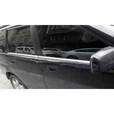 Молдинги стекол нержавейка (4 шт) для Honda HR-V 1998-2006 гг