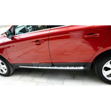 Боковые пороги Оригинал (2009-2014) для Volvo XC60