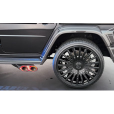 Насадки на выхлоп BRB Carbon (2 шт) для Mercedes G сlass W465 2025- гг