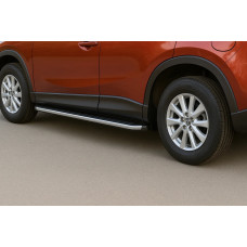 Боковые Подножки Оригинал V1 (2 шт) для Mazda CX-5 2012-2017 гг