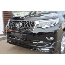 Радиаторная решетка 2017-2025 (TRD) Только решетка (без хромированных накладок) для Toyota Land Cruiser Prado 150