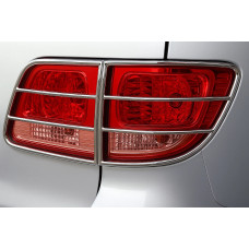 Защита задних фонарей (нержавейка) для Toyota Fortuner 2006-2015 гг