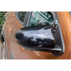 Накладки на дзеркала BMW-Style (2 шт) для Dacia Duster 2018-2024 рр