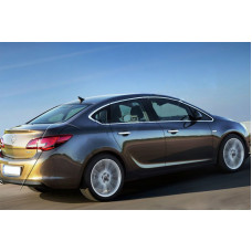 Полный комплект окантовки стекол нержавейка 12шт Sedan для Opel Astra J 2009-2015 гг