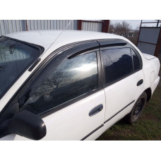 Вітровики (4 шт., Sunplex Sport) для Toyota Corolla 1993-1998 рр