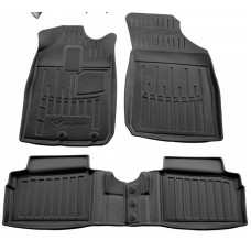 Резиновые коврики Stingray 3D (4 шт) для Dacia Spring 2021- гг