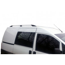 Рейлінги ХРОМ Довга база, пластикові ніжки для Peugeot Expert 1995-2007 рр