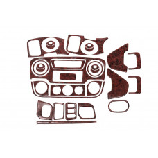 Накладки на панель (велика комплектація) Дерево для Nissan NV400 2010-2024 рр