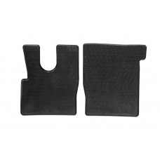 Резиновые коврики (2 шт, Stingray Premium) для DAF XF 2017-2021 гг