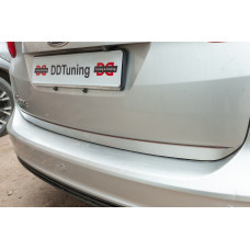Кромка багажника (нерж.) Carmos - Турецька сталь для Ford C-Max/Grand C-Max 2010-2019 рр