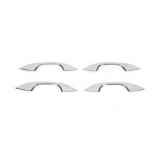 Накладки на ручки (4 шт, нерж) для Volkswagen Caddy 2020- рр