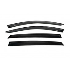 Ветровики на окна (4 шт, HIC) для BMW X2 F39 2018-2023 гг