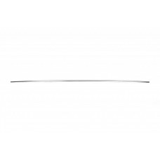 Накладка на решітку бампера (нерж) OmsaLine - Італійська нержавійка для Volkswagen T5 Caravelle 2004-2010 рр