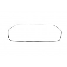 Обведення решітки (2019-2025, 4 шт, нерж) OmsaLine - Італійська нержавейка для Ford Transit 2014- рр