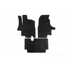 Резиновые коврики (3 шт, Polytep) для Opel Movano 2004-2010 гг