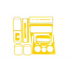 Накладки на панель приборов (желтые) для Seat Toledo 2000-2005 гг