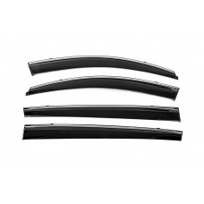 Вітровики з хромом Niken Luxury (4 шт) для Kia Sportage 2010-2015 рр