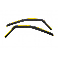 Вставные ветровики Niken Luxury (2 шт) для Opel Zafira Life 2019- гг