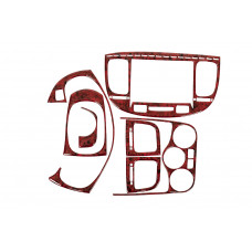 Накладки на Панель Приборов Карбон для Kia Rio 2012-2017 гг